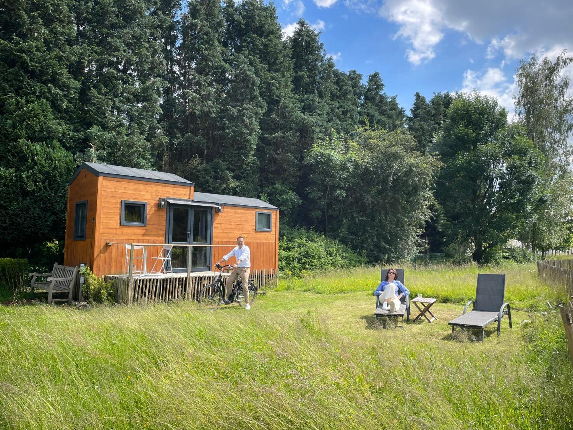 Joly Tiny House Hotell Overijse Eksteriør bilde